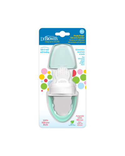 Grignoteuse bébé Fresh Firsts vert menthe Dr. Brown's – vue d'ensemble