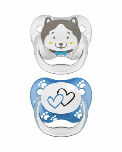 Dr. Brown's PreVent Printed Shield 6-18m boy pacifier 2-pack