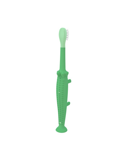 Brosse à dents Toddler crocodile vert Dr. Brown's – vue produit