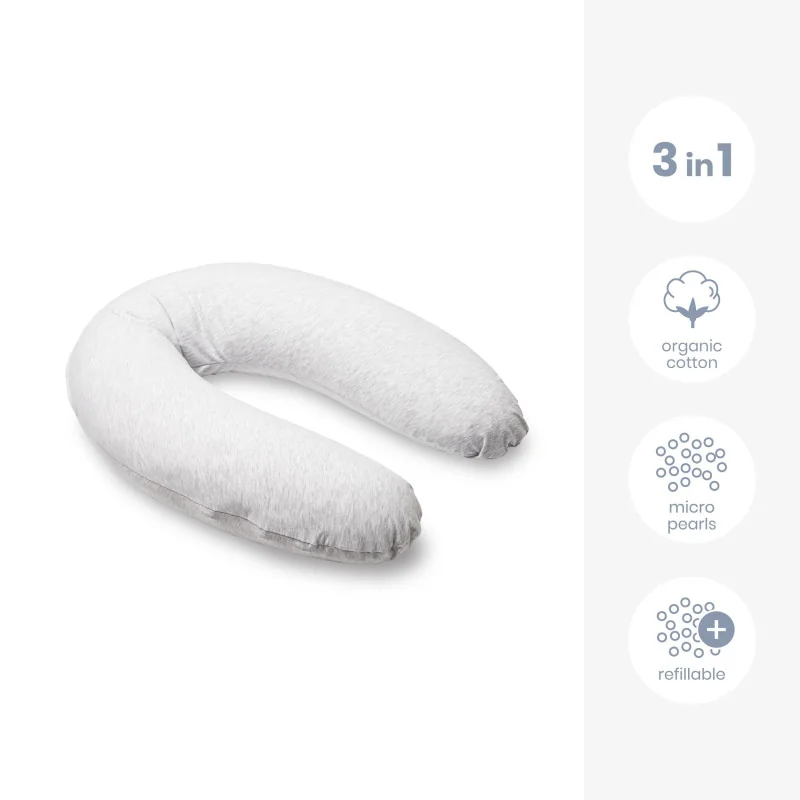 Coussin d'allaitement & maternité BUDDY Chine White Doomoo