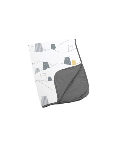 Couverture bébé Dream 75 x 100 cm Bear Grey Doomoo