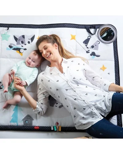 Tapis d’éveil géant Black & White Tiny Love