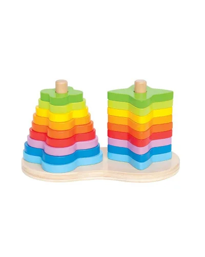 Arc-en-ciel stacking toy 12 months-3 years Hape