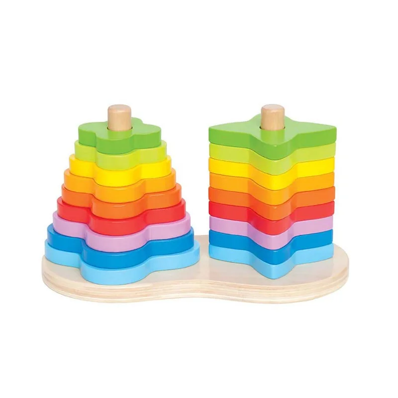 Juego apilable Arcoíris 12 meses-3 años Hape Juego apilable Arcoíris 12 meses-3 años Hape