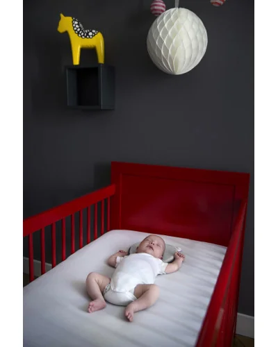 Lovenest Original baby head support pillow Smokey organic cotton Babymoov