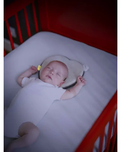 Lovenest Original baby head support pillow Smokey organic cotton Babymoov