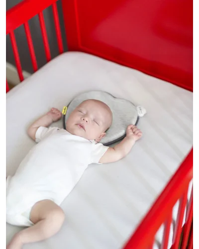 Lovenest Original baby head support pillow Smokey organic cotton Babymoov