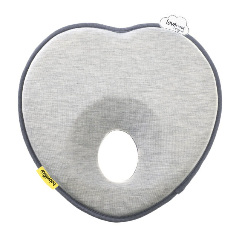 Lovenest Original baby head support pillow Smokey organic cotton Babymoov