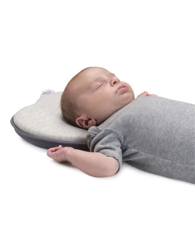 Lovenest Original baby head support pillow Smokey organic cotton Babymoov