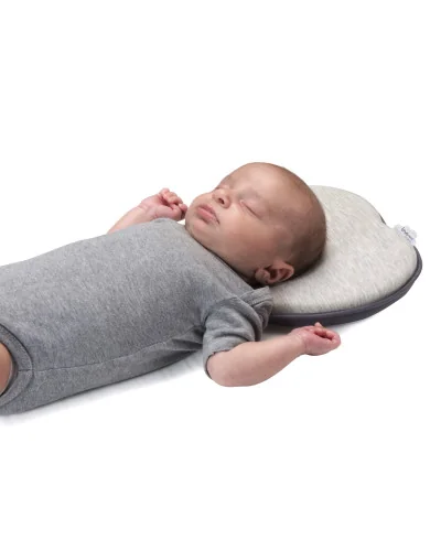 Lovenest Original baby head support pillow Smokey organic cotton Babymoov
