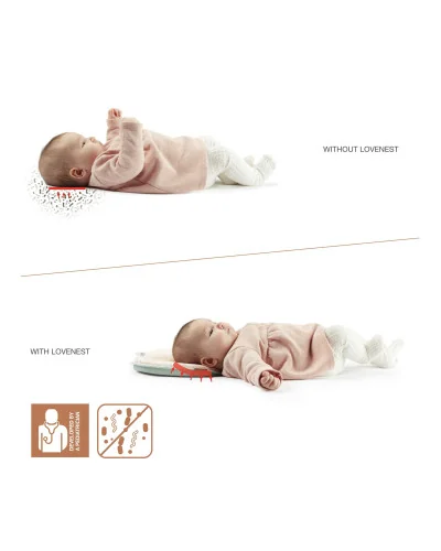 Lovenest Natural Care baby pillow Babymoov