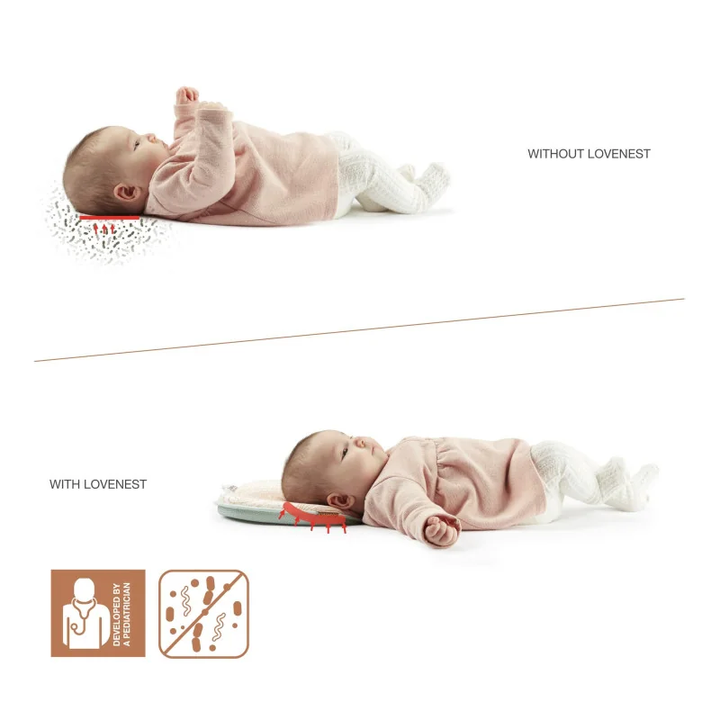 Oreiller bébé Lovenest Natural Care Babymoov | la maison du bebe Oreiller bébé Lovenest Natural Care Babymoov | la maison du bebe