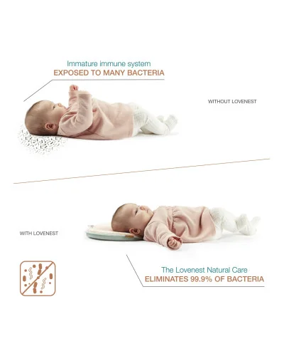 Almohada para bebé Lovenest Natural Care Babymoov