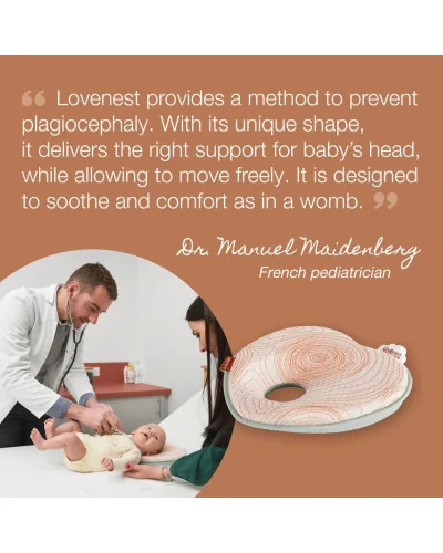 Almohada para bebé Lovenest Natural Care Babymoov