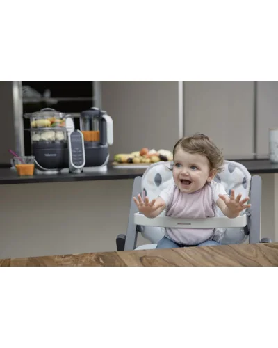 Robot cuiseur vapeur Nutribaby(+) Industrial Grey Babymoov