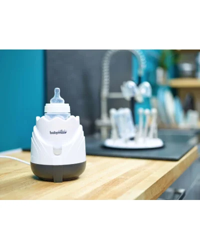 Chauffe-biberon Tulipe Cream Babymoov