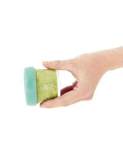 Lot de 8 Babybols en verre 120mL / 240mL + livret recette Babymoov