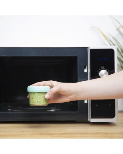 Lot de 8 Babybols en verre 120mL / 240mL + livret recette Babymoov