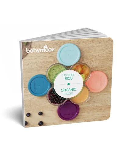 Lot de 8 Babybols en verre 120mL / 240mL + livret recette Babymoov