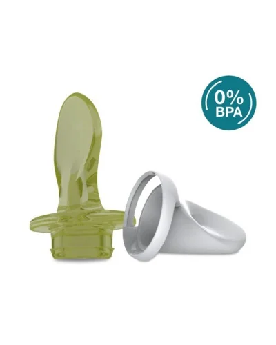 Cuillère souple en silicone squeeze pour gourde foodii Babymoov