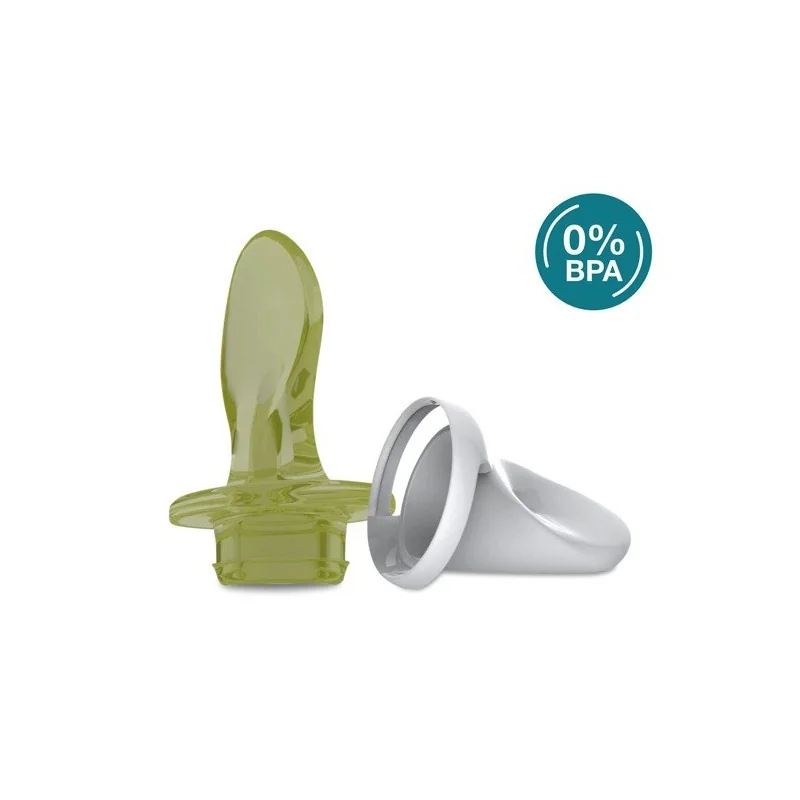 Cuillère souple en silicone squeeze pour gourde foodii Babymoov