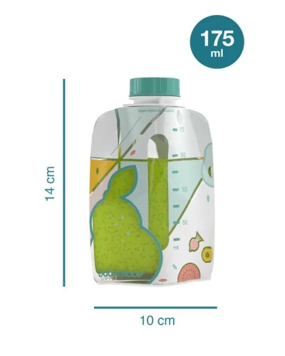 Foodii complete reusable food pouch kit Babymoov