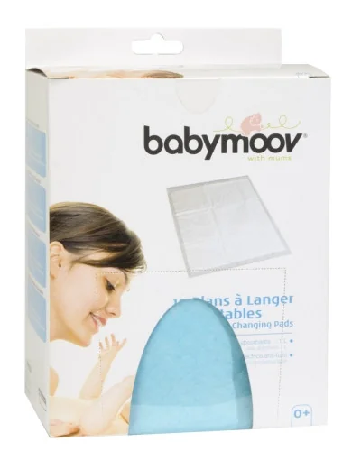 Plan à langer ultra absorbant jetable Babymoov, lot de 10