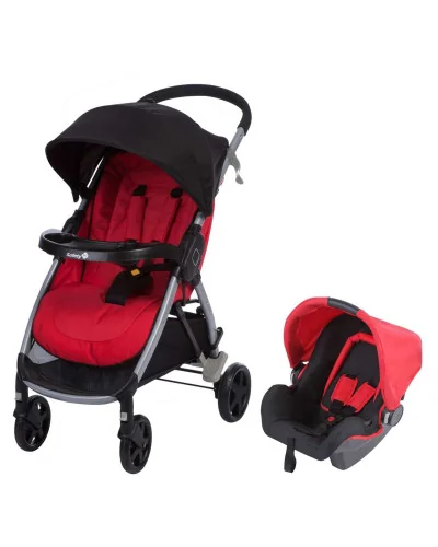 Poussette duo Step & Go Travel System Ribbon Red Safety 1st