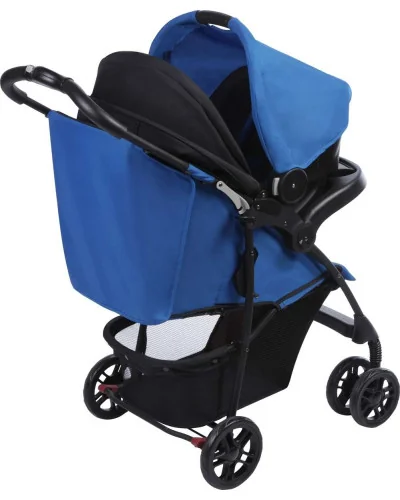 Poussette duo Taly Travel System Baleine Blue Safety 1st