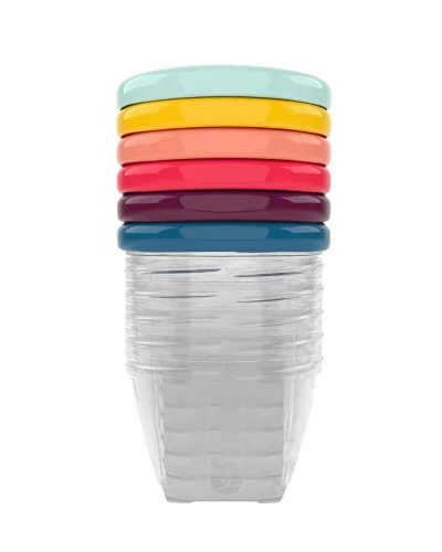 Pots de conservation bébé Babybols 6 x 180 ml Babymoov