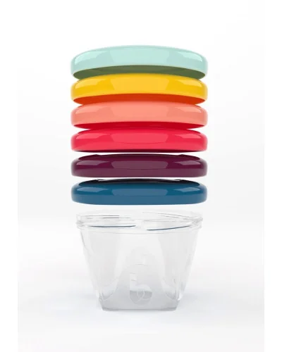 Pots de conservation bébé Babybols 6 x 180 ml Babymoov