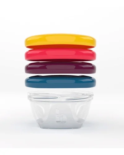 Contenants alimentaires Babybols 120 ml x4 Babymoov