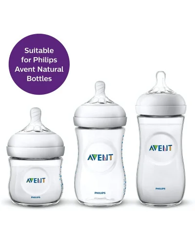 Tétine Natural bébé 1 mois+ Philips Avent