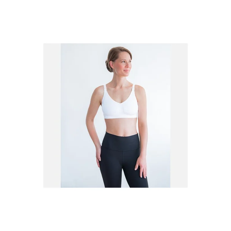 Soutien-gorge de grossesse et d’allaitement S Blanc Medela - vue 2