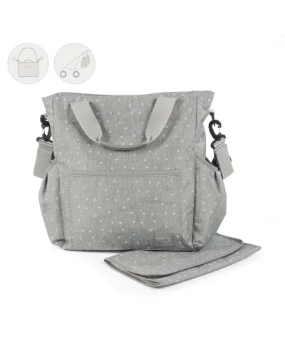 Dreamer changing bag grey Walking Mum
