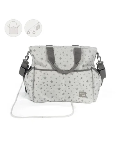 Bolso cambiador Inspiration gris Walking Mum