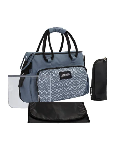 Sac à langer BOHO Gris Badabulle