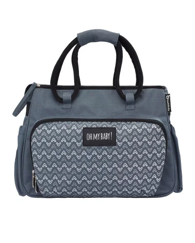 Bolso cambiador BOHO gris Badabulle