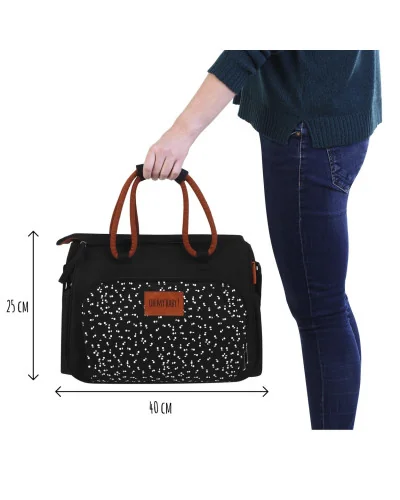 Sac à langer BOHO Black Camel Badabulle
