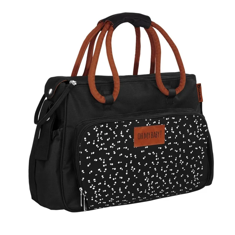 Sac à langer BOHO Black Camel Badabulle Sac à langer BOHO Black Camel Badabulle