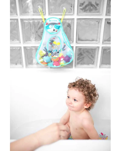Montagne baby bath toy net Badabulle