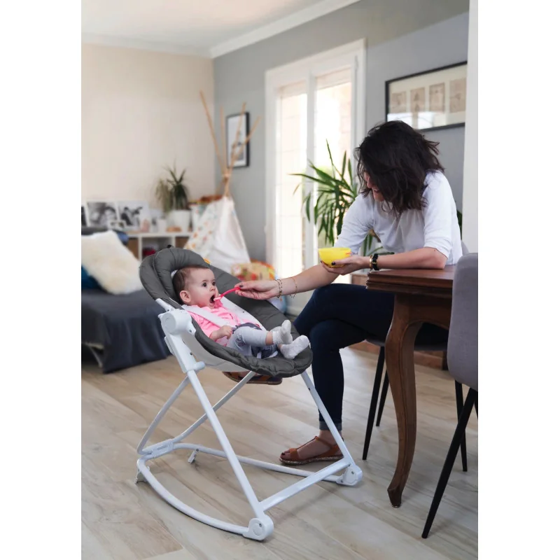 Transat relax en hauteur Compact’Up Moonlight Badabulle