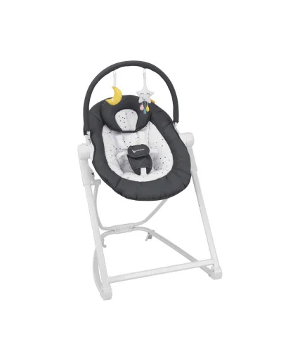 Transat relax en hauteur Compact’Up Moonlight Badabulle
