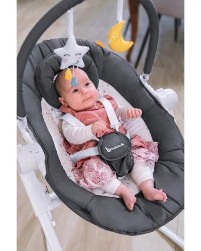 Hamaca relax elevada Compact’Up Moonlight Badabulle