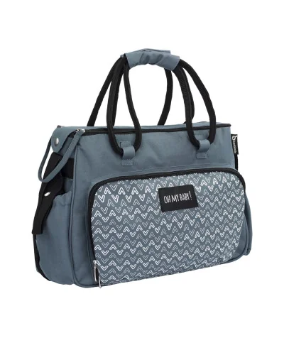 BOHO changing bag Grey Badabulle