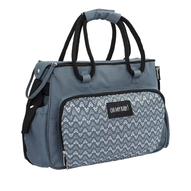 Sac à langer BOHO Gris Badabulle Sac à langer BOHO Gris Badabulle