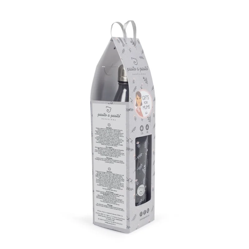 Gourde isotherme Fleur Gifts for Mums 500 ml Pasito a Pasito - vue 2