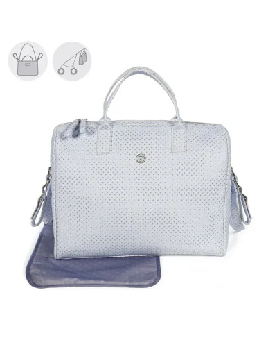 Little Stars changing bag blue Pasito a Pasito