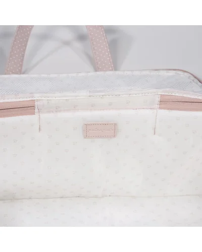 Valise de maternité Little Stars rose Pasito a Pasito