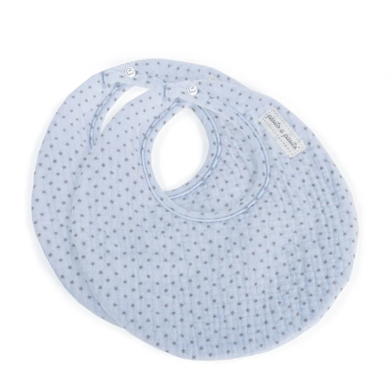 Bibs set of 2 blue Pasito a Pasito